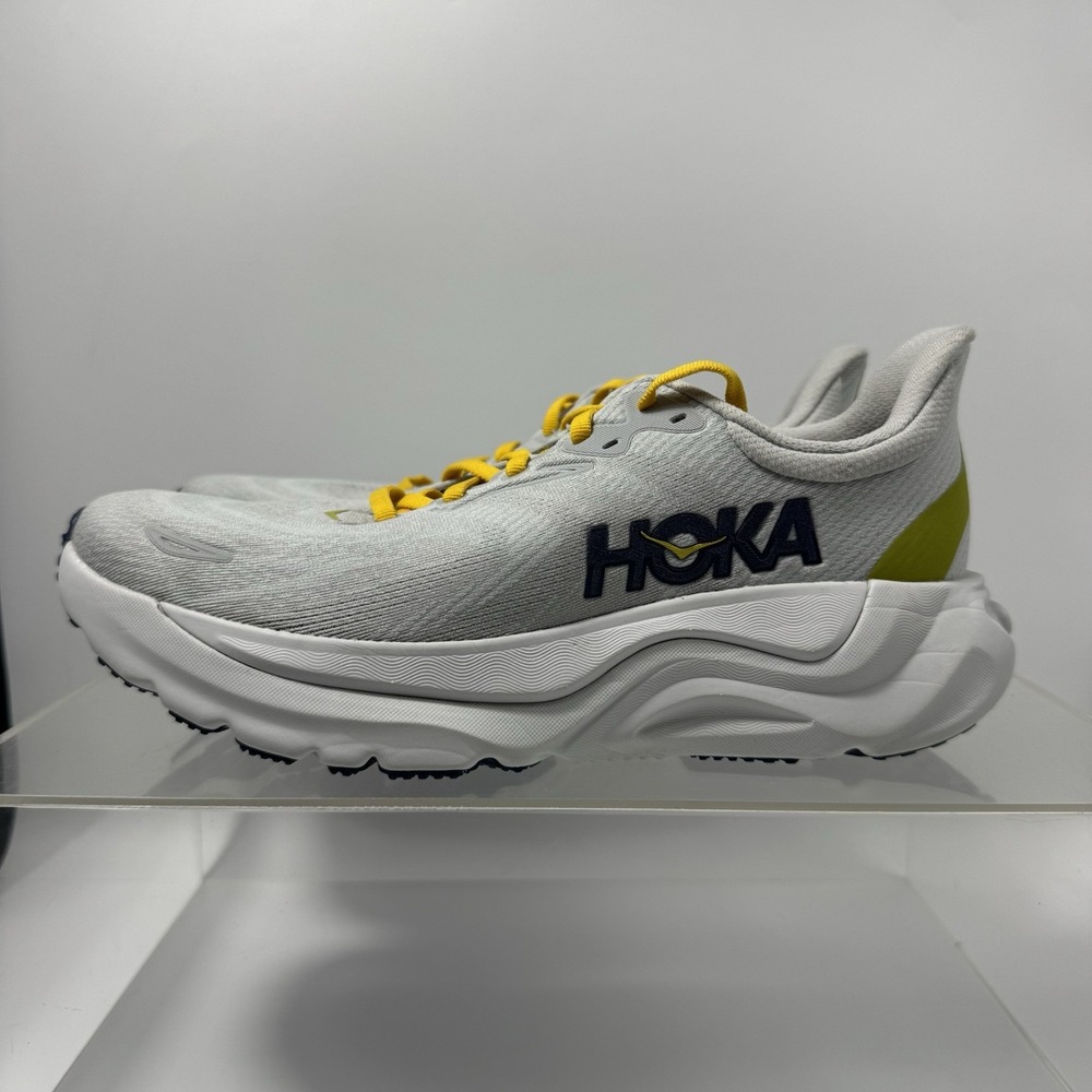 Hoka One One Arahi 8 Grey Blue 1168690 SSTC Running Shoes Men's Size 8